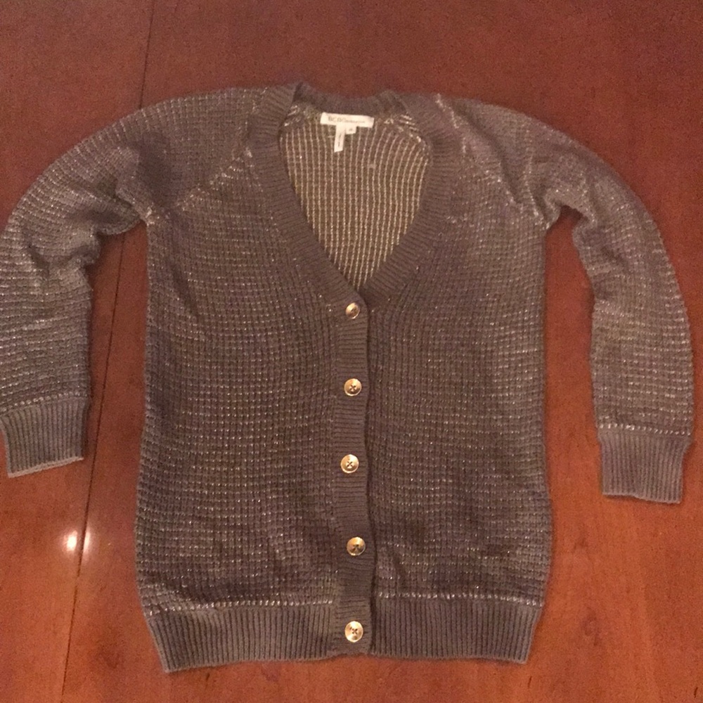 BCBG button down sweater